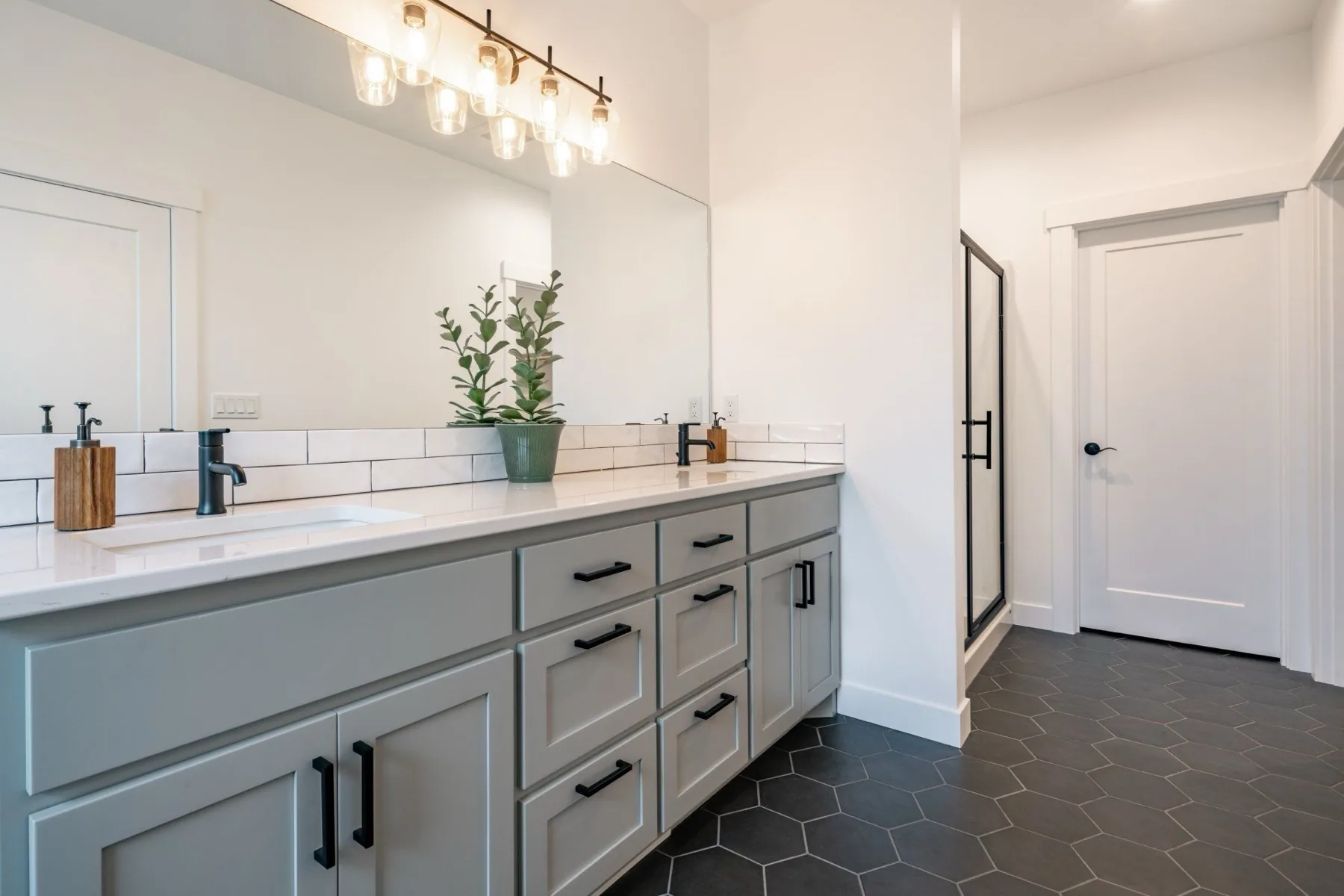 Bathroom vanity and cabinetry